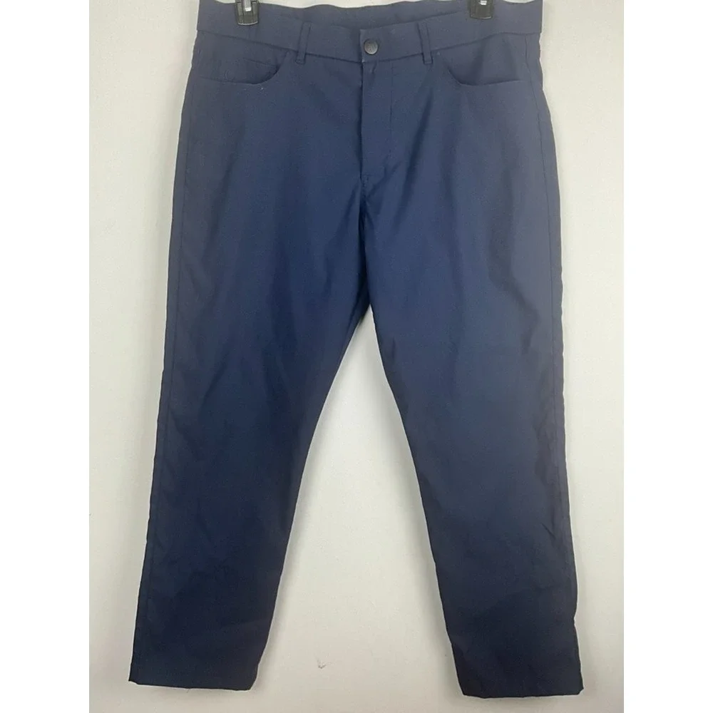Greyson Amagansett 5-Pocket Golf Pants Light Stretch Blue Mens Size 36x32‎